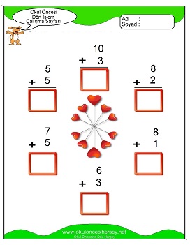 İşlemler yaprak test